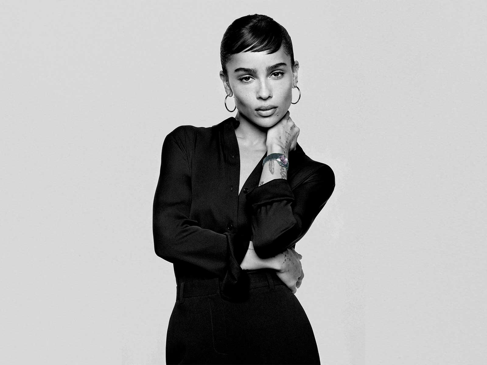 Zoë Kravitz es la nueva embajadora global de Omega