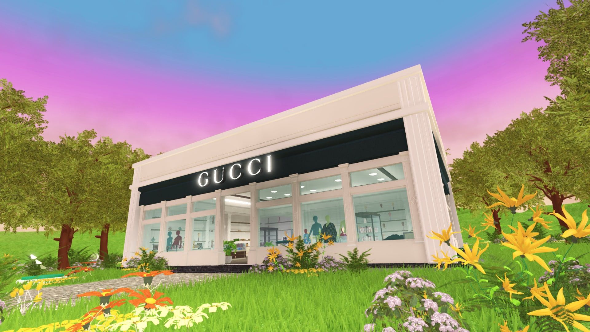 Bienvenidos a Gucci Town, el nuevo punto de encuentro de la casa en Roblox