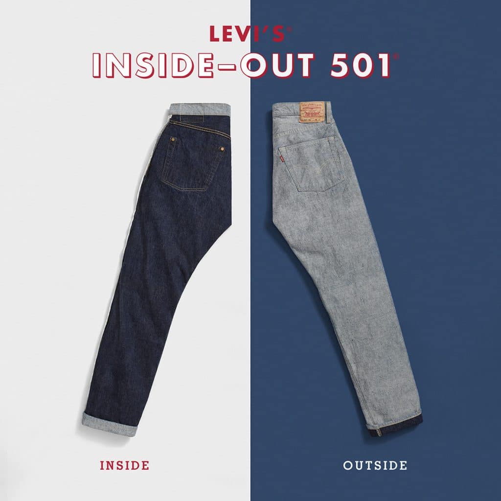 Levi's Vintage Clothing turns its 501s inside out - HIGHXTAR.