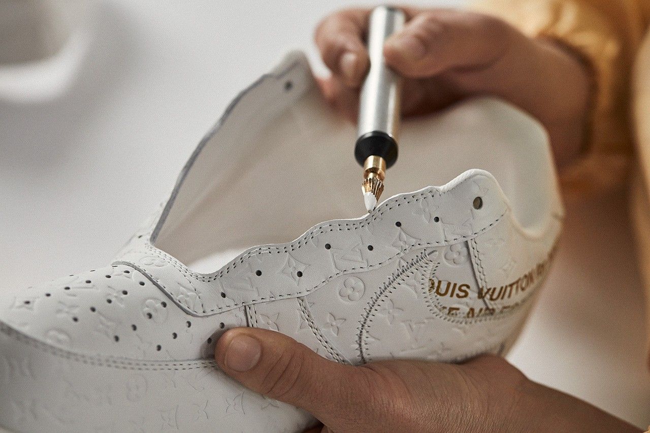 Louis Vuitton x Nike Air Force 1: los colores y fecha de lanzamiento  oficial
