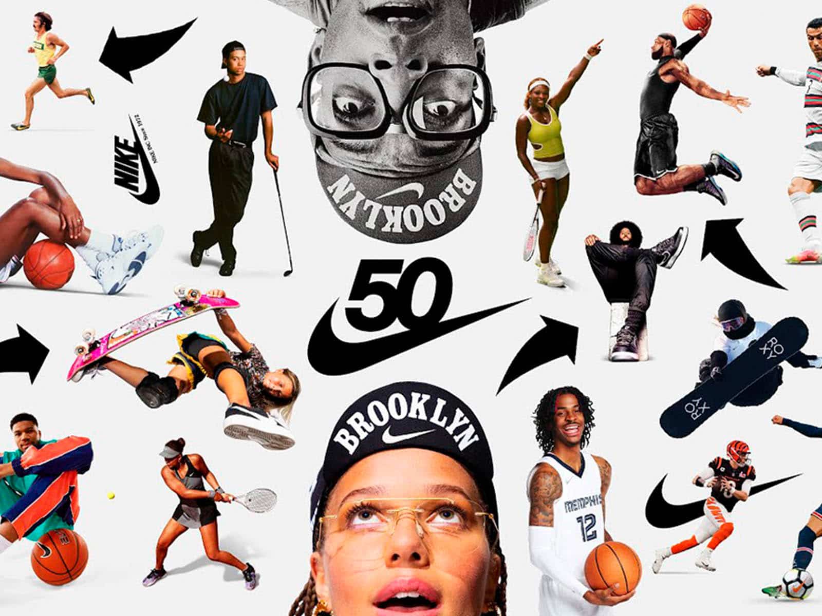 Nike celebrates its 50th anniversary with a workshop in Barna