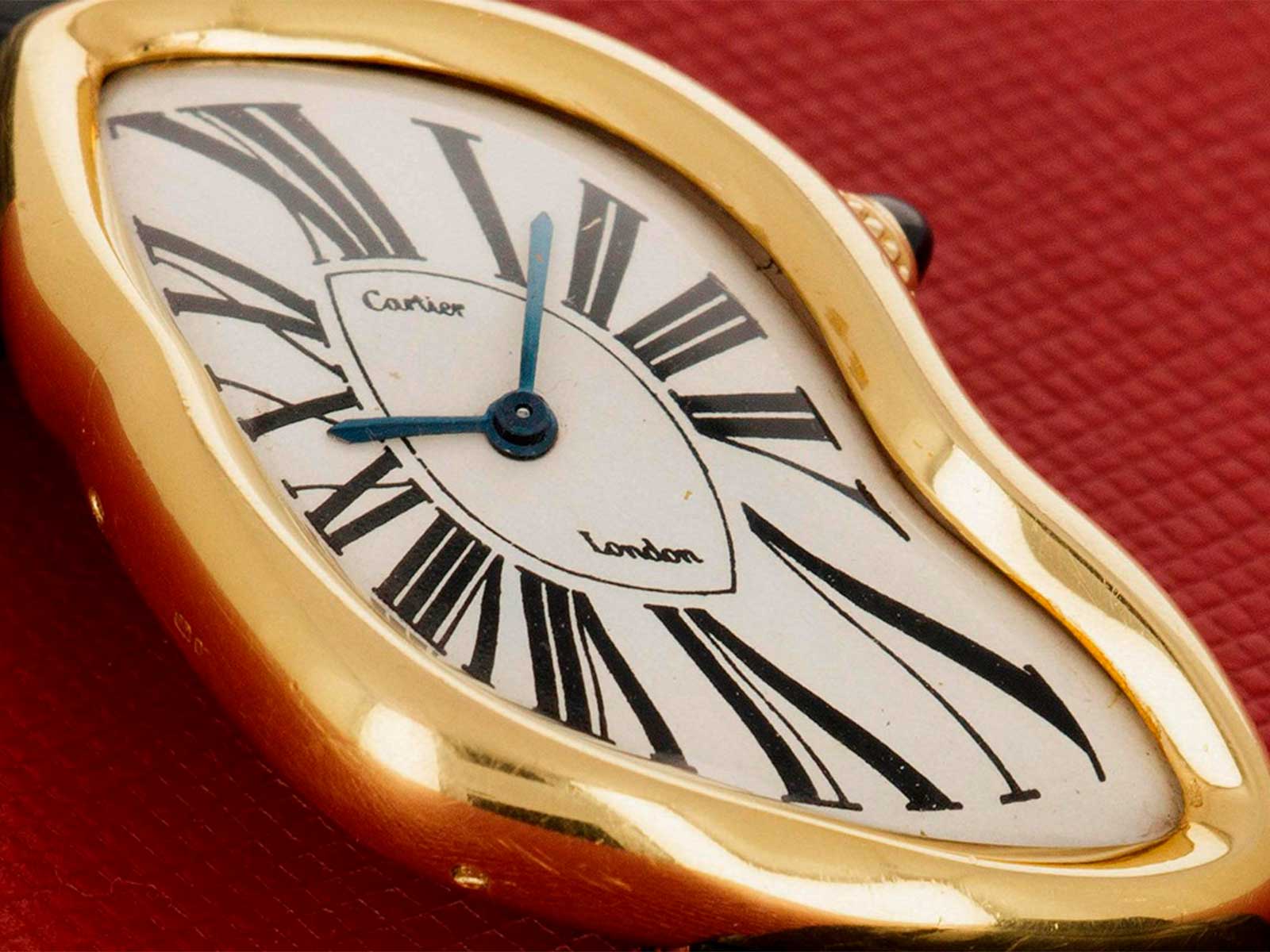 Un Cartier Crash vintage rompe el récord mundial de ventas