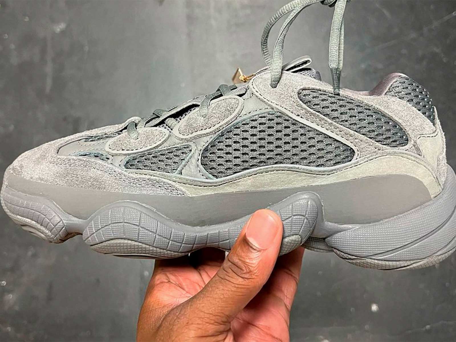 The definitive version of the YEEZY 500 arrives: 'Granite'