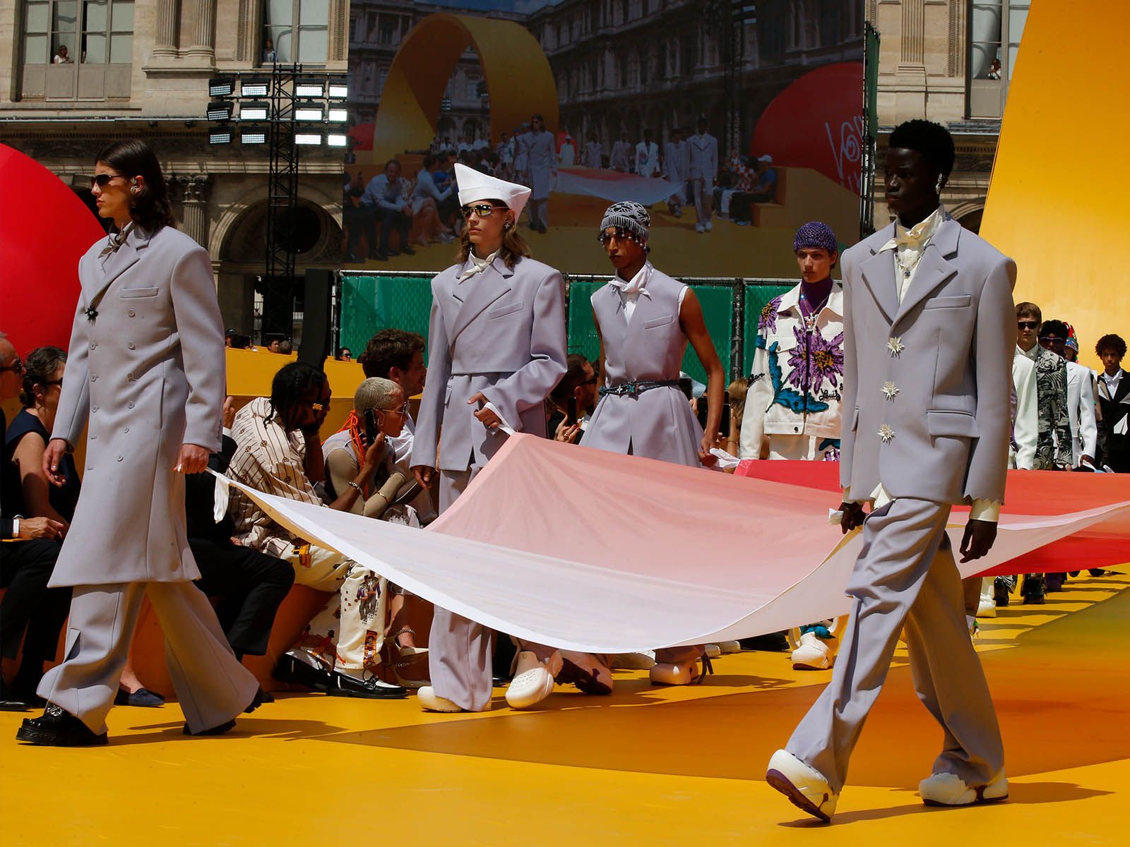 Louis Vuitton Spring 2023 Men's Paid Tribute To Virgil Abloh With