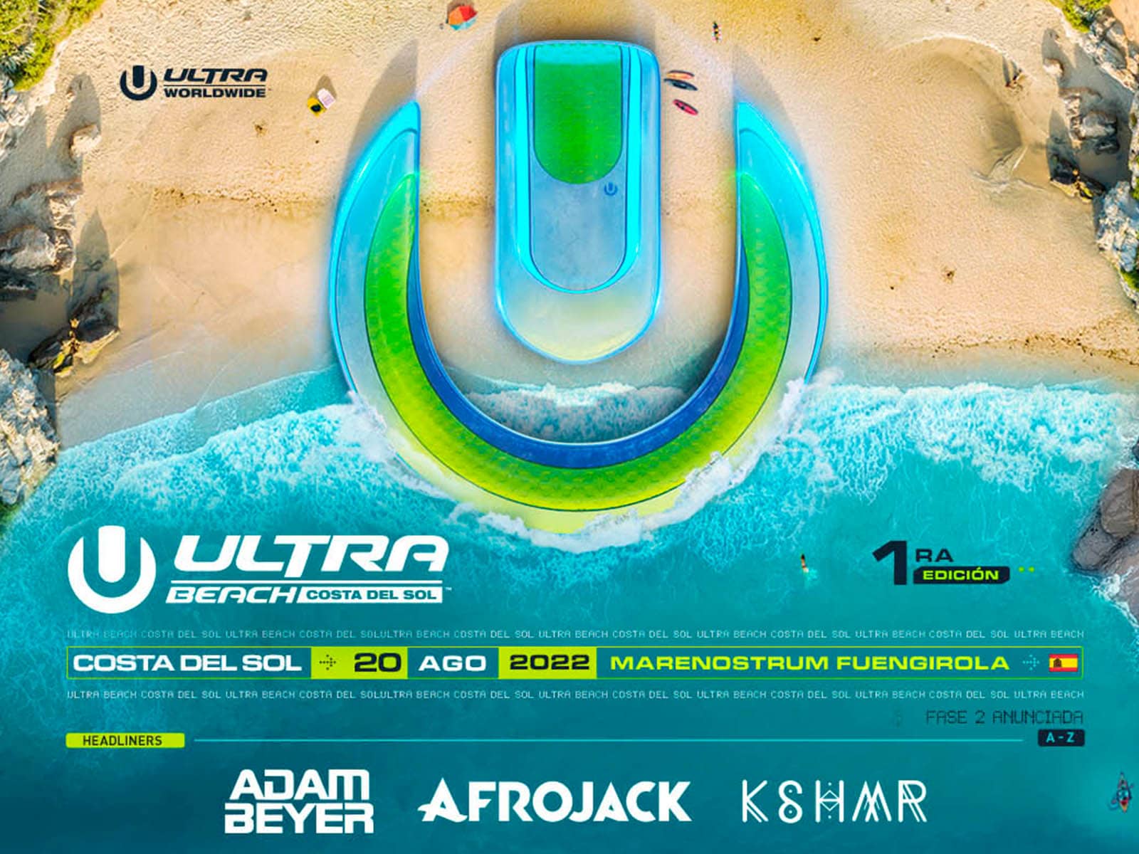 For the first time Ultra Music Festival comes to Spain