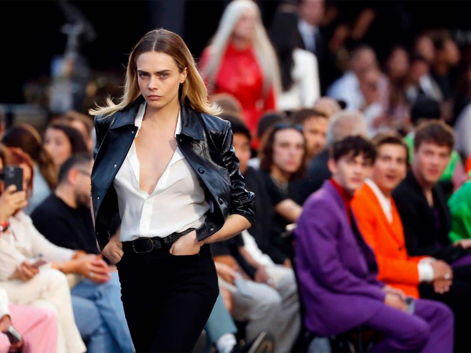 Here’s why Cara Delevingne went viral during PFW