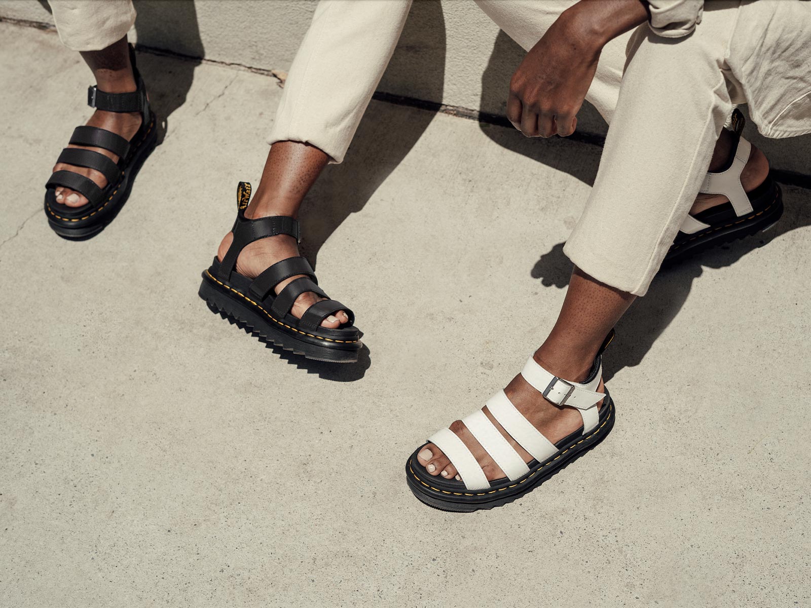 The Blaire sandal by Dr. Martens will be your best ally this summer