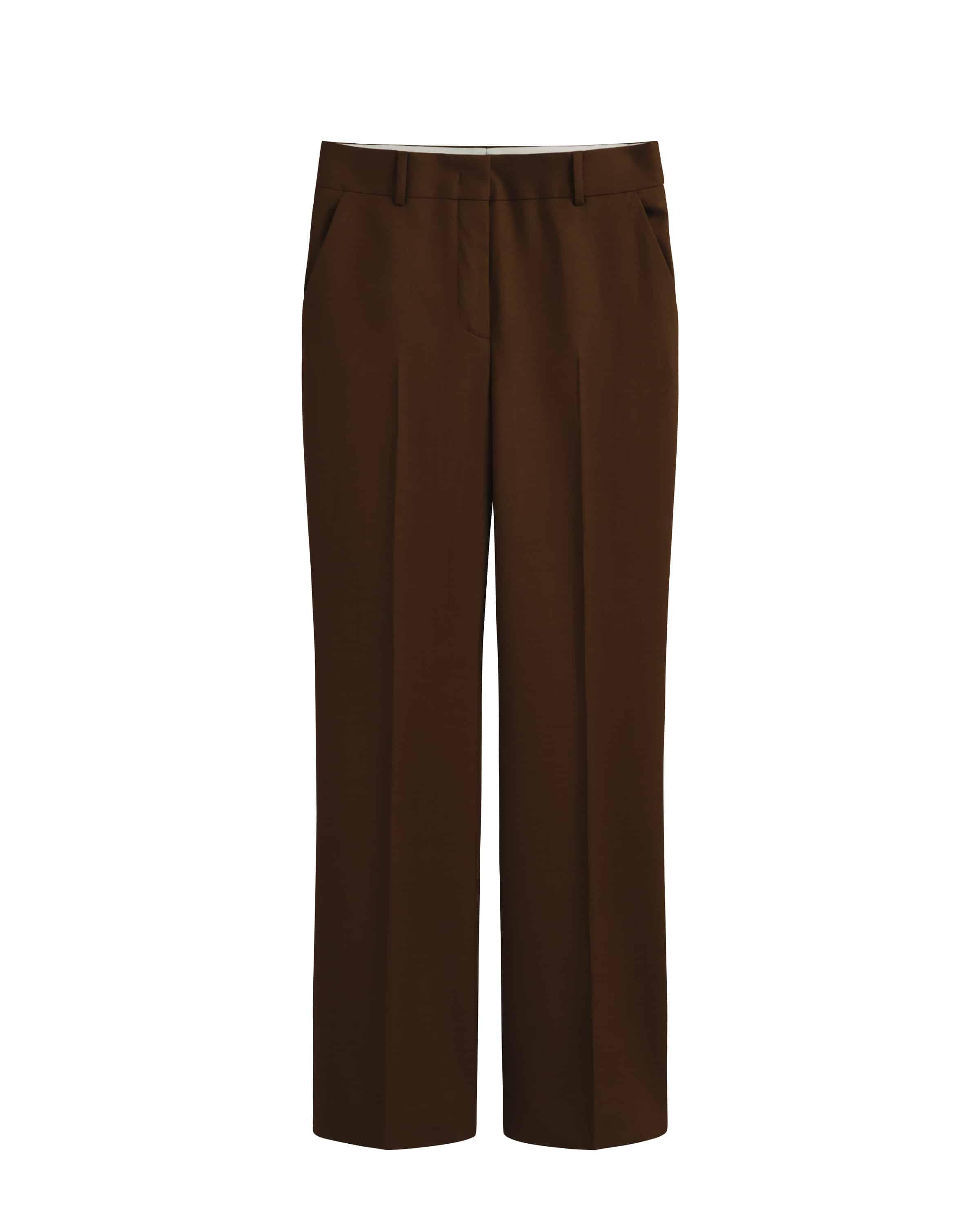 Slim Fit Flared Slacks - GANT