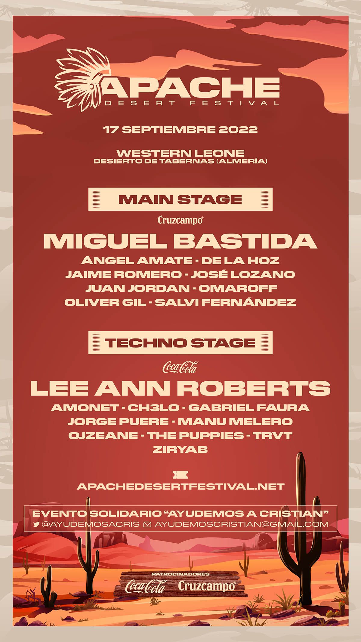 Apache Desert Festival returns to the Tabernas Desert this September -  HIGHXTAR.