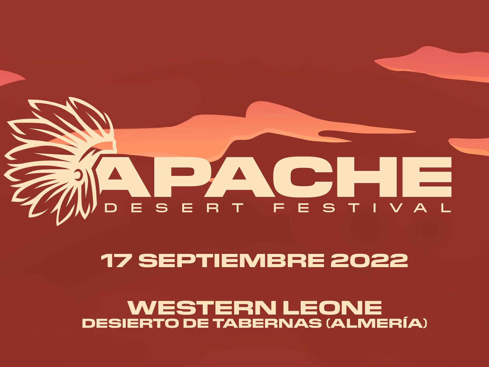 Apache Desert Festival vuelve al desierto de Tabernas este septiembre