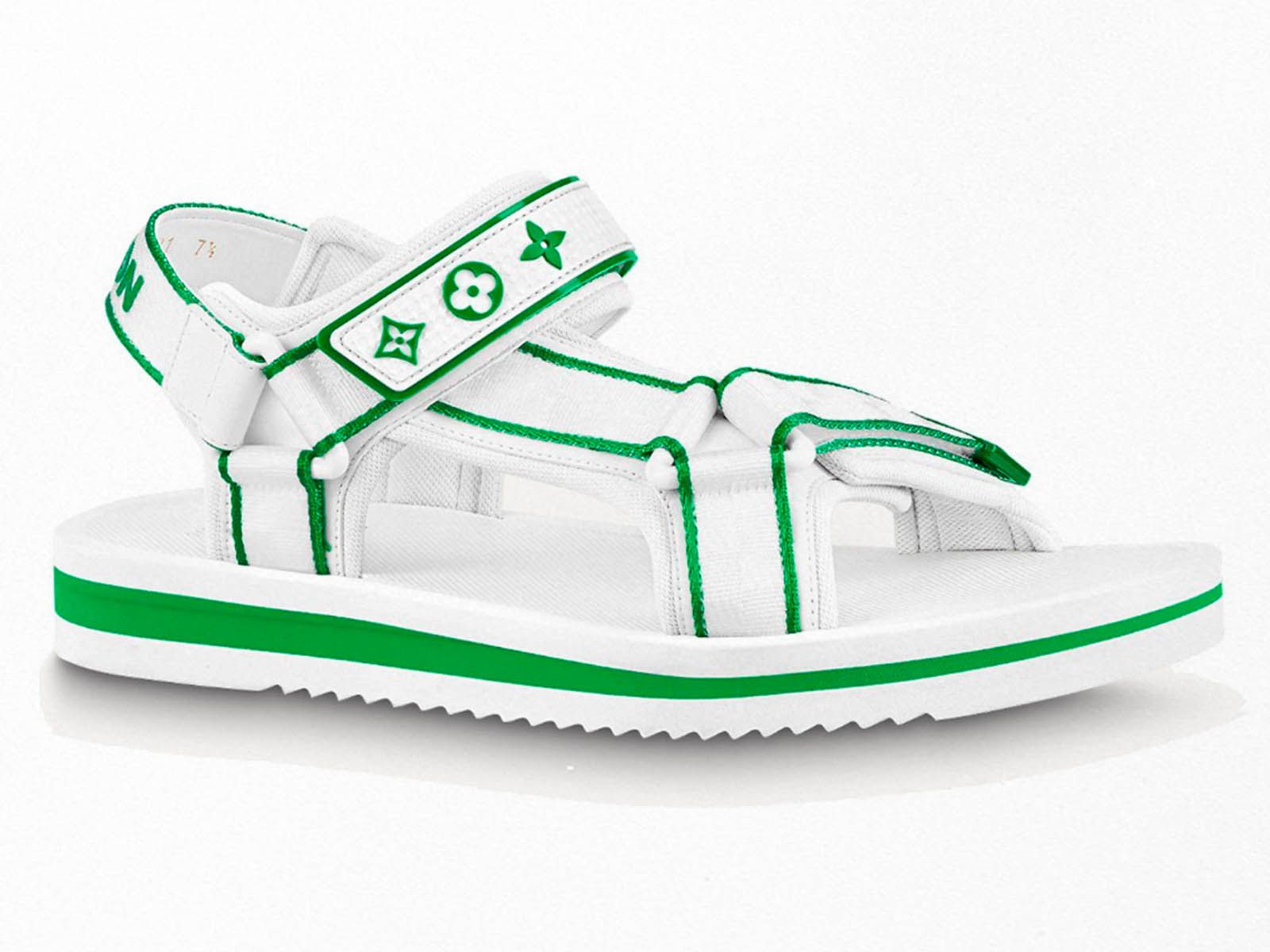 Back to the routine with Louis Vuitton’s Panama sandals