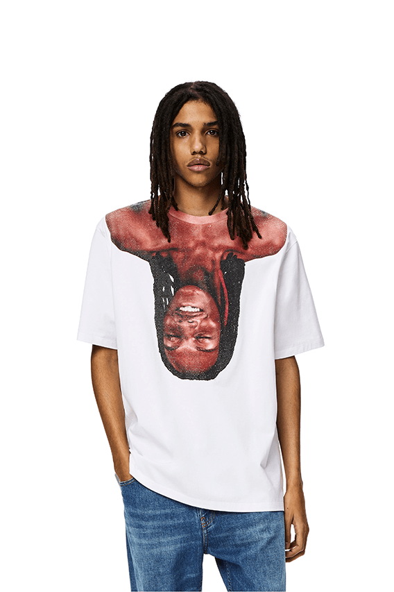 You can now buy the Crystal Face by Loewe FW22 T-shirt - HIGHXTAR.