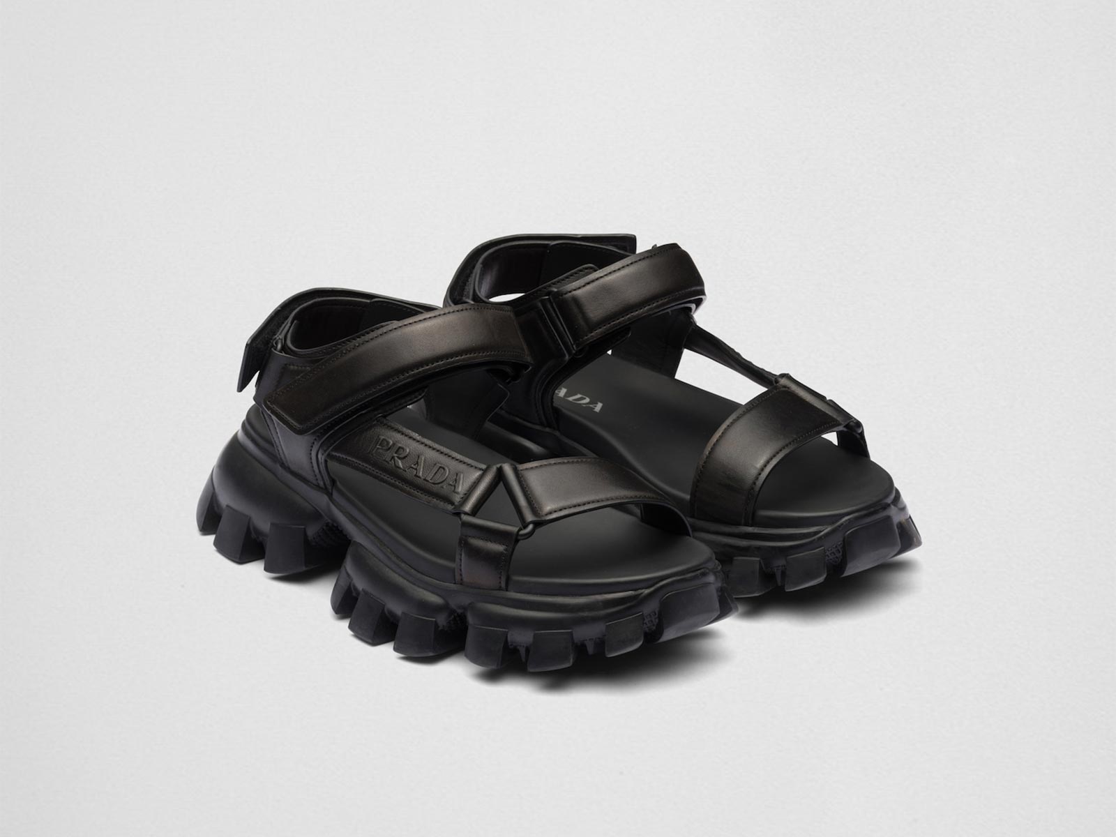 Raf Simons designs three sandals for Prada