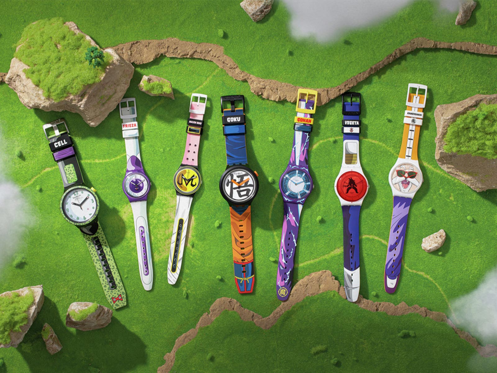 Discover the new collection SWATCH x DRAGON BALL Z - HIGHXTAR.