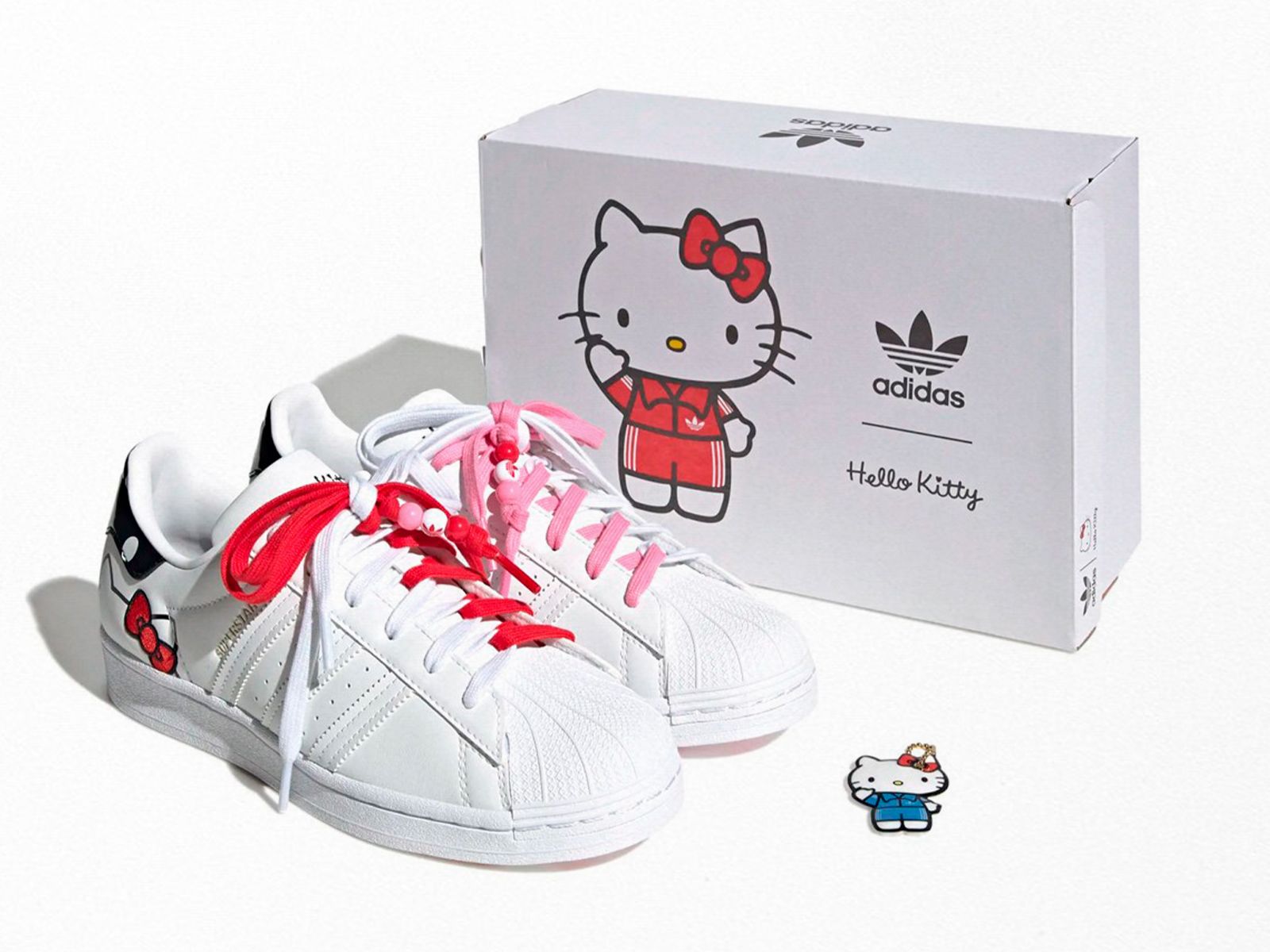 adidas reimagines three of its most classic silhouettes with Hello Kitty