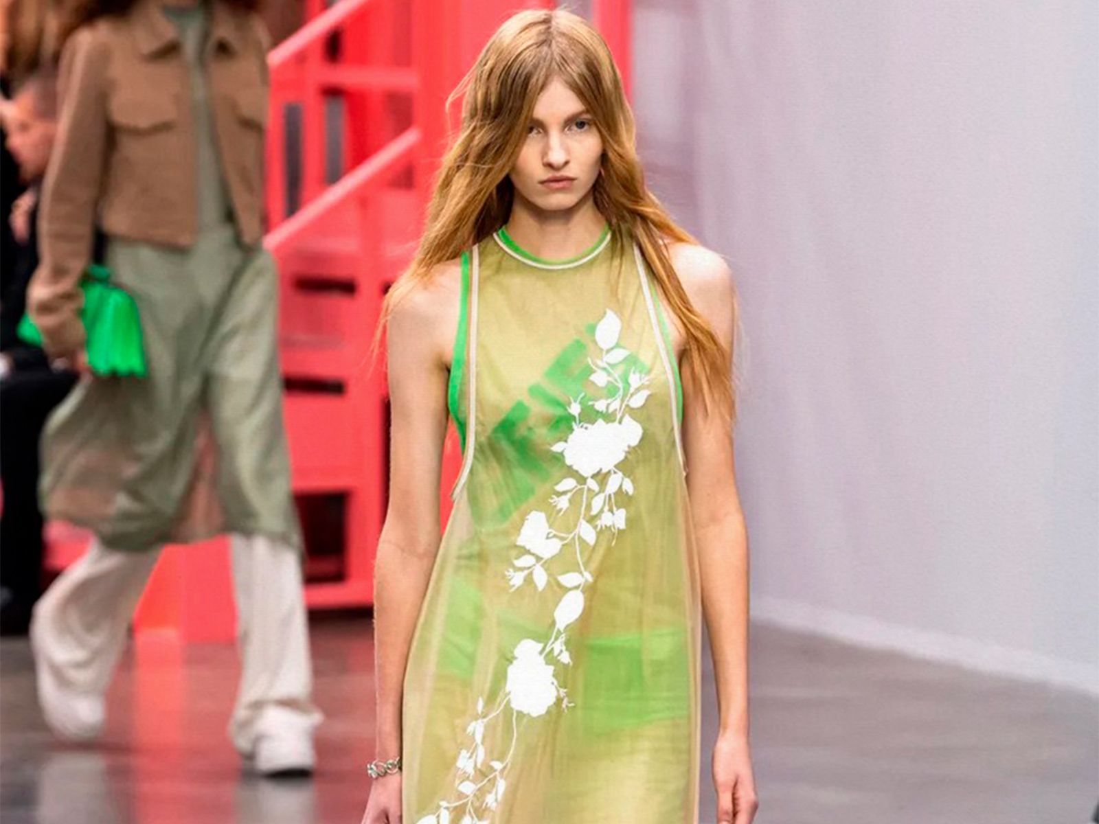 Kim Jones goes (almost) all green in his latest collection for FENDI