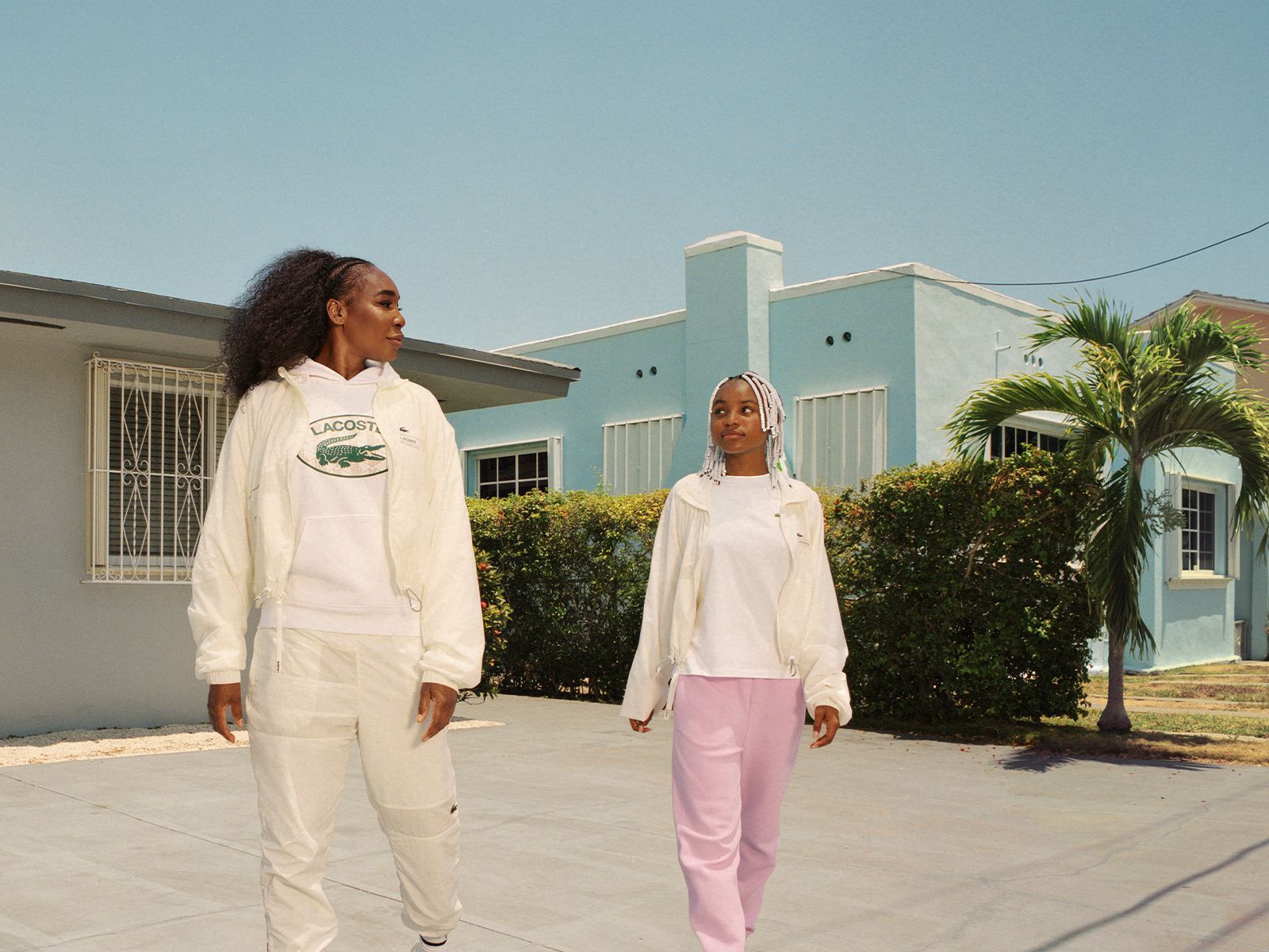 Lacoste’s next unexpected meeting is with Venus Williams