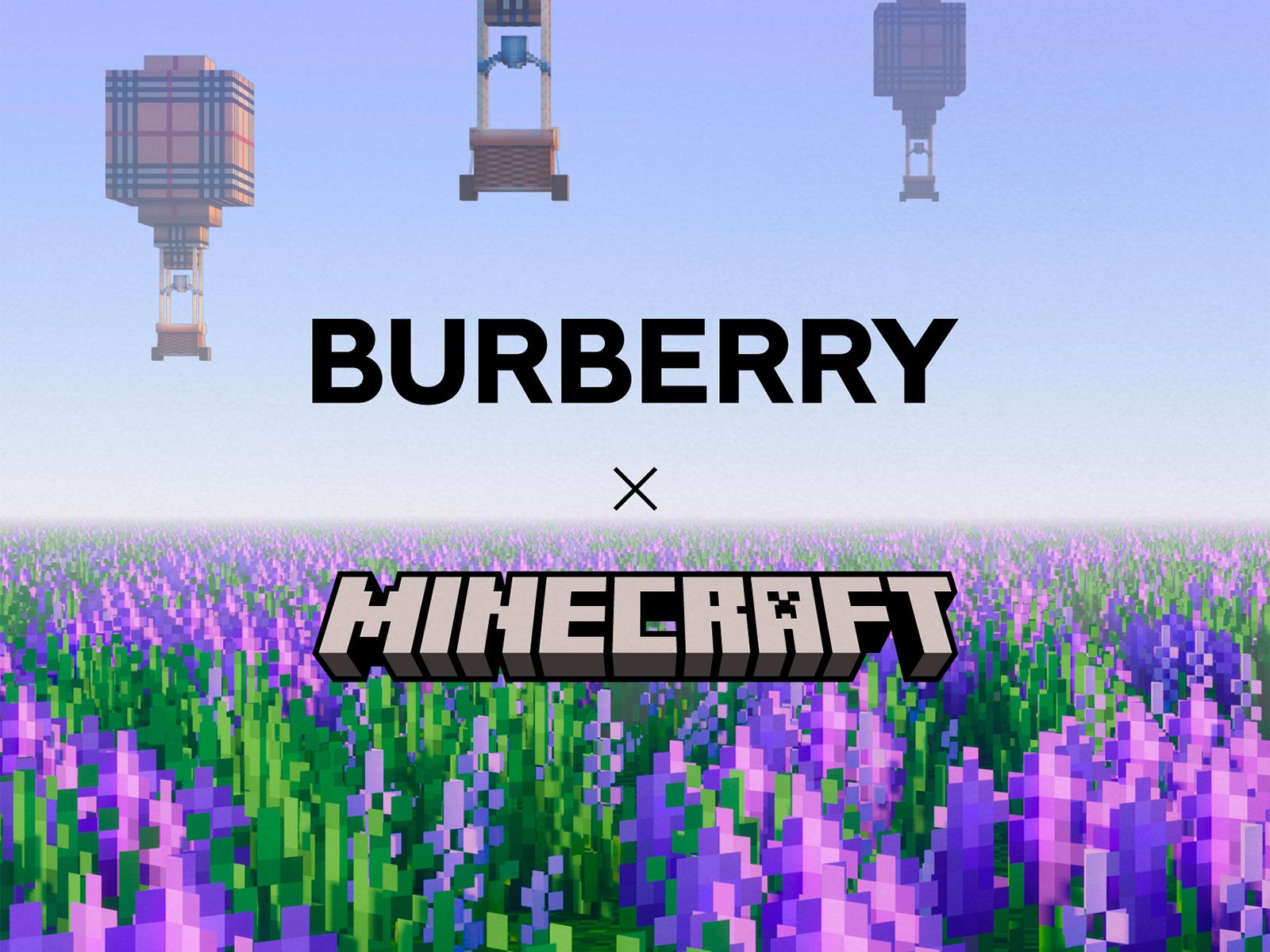 Burberry announce special collaboration with Minecraft