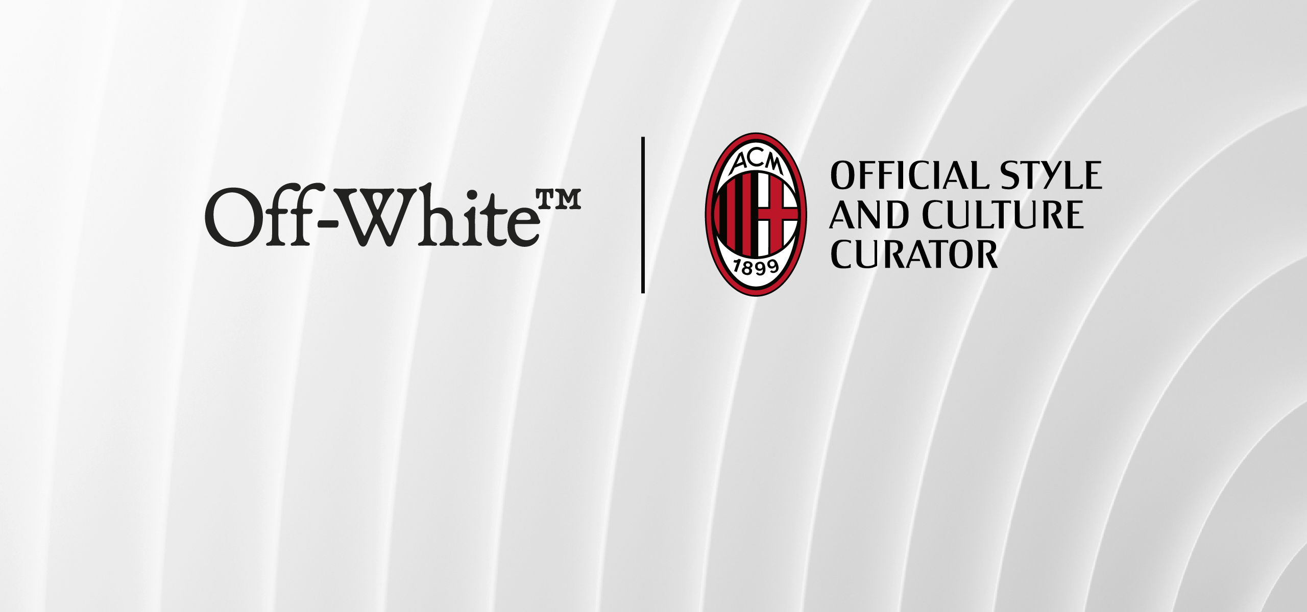 Outlander Magazine on X: Off-White has partnered with AC Milan as their  official Style and Culture Curator! (2022)  / X