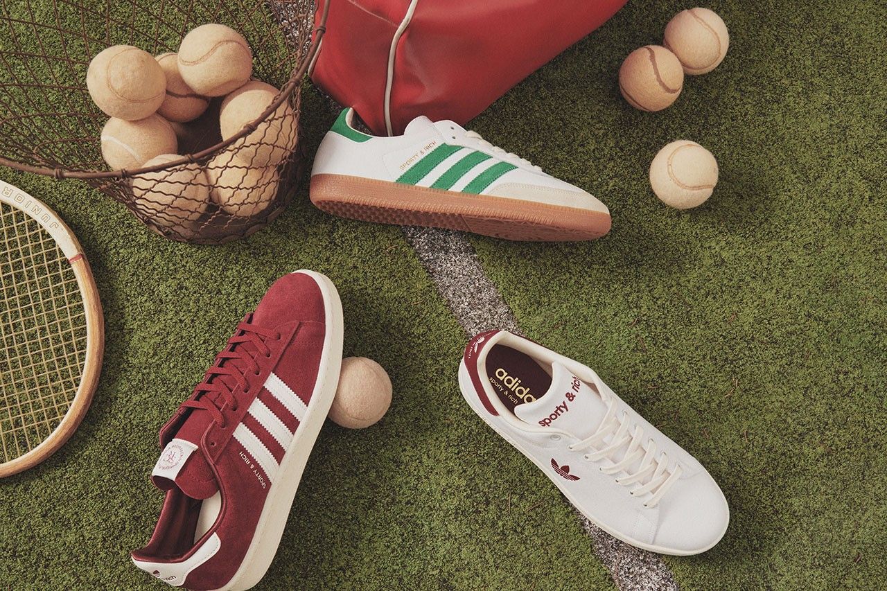 adidas Originals and Sporty & Rich go for vintage sportswear