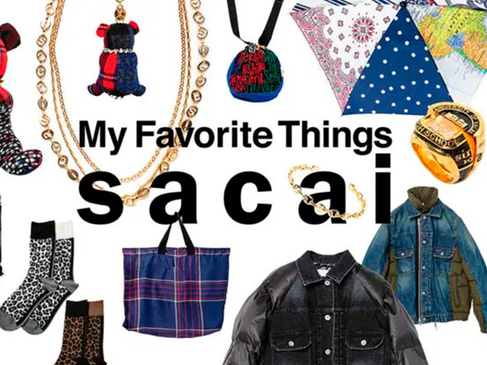 sacai unveils its Holiday 2022 collection