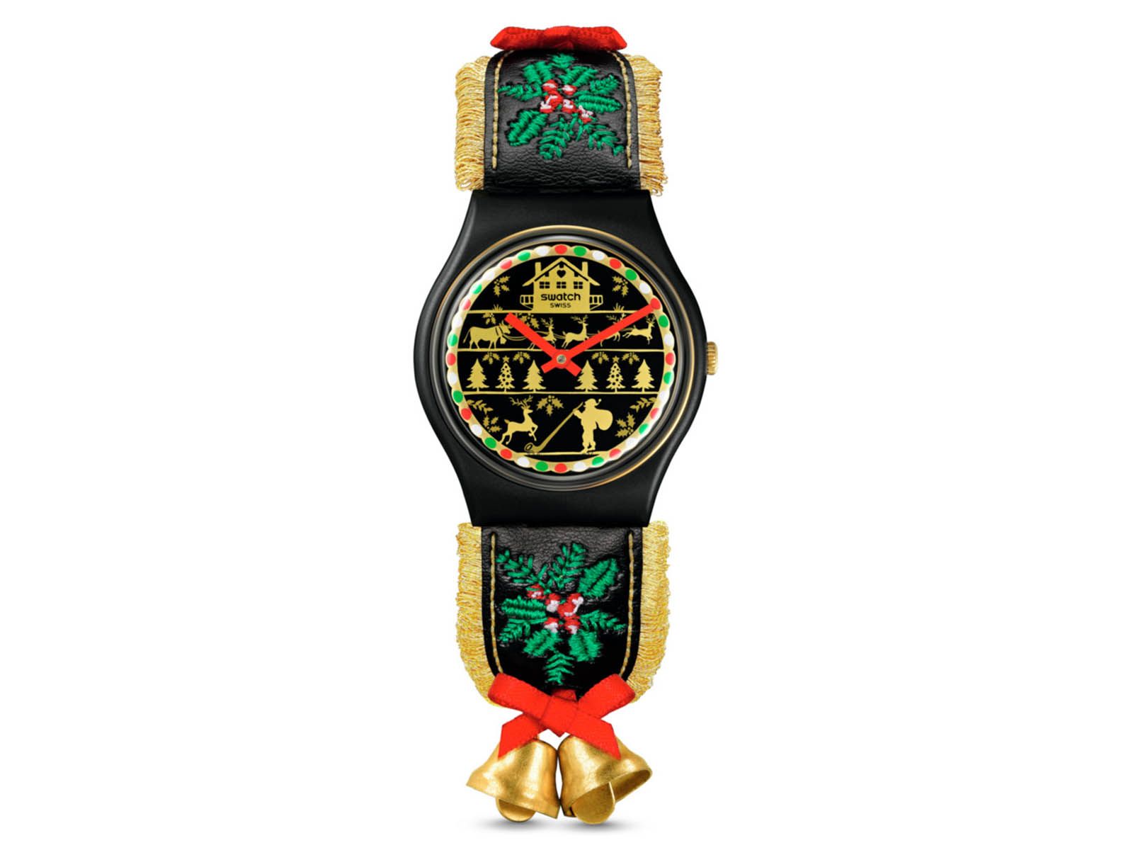 Swatch santa watch sale