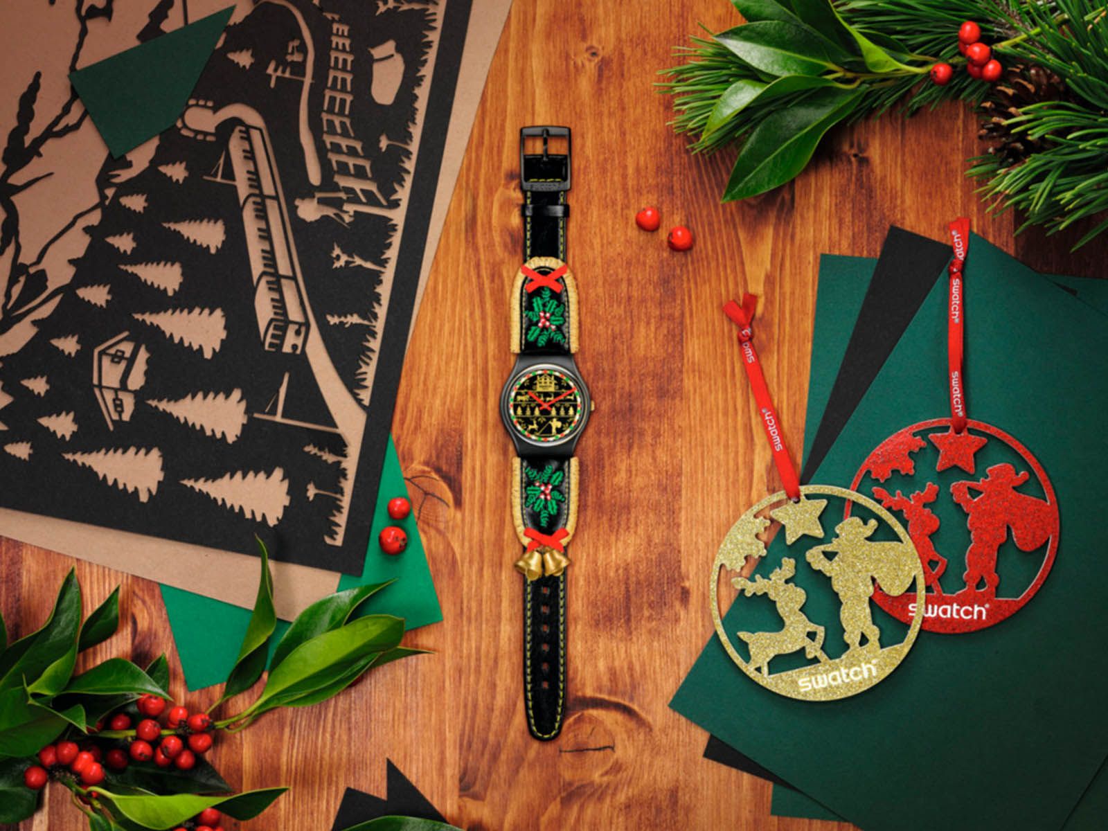 Swatch launches its most christmasy proposal