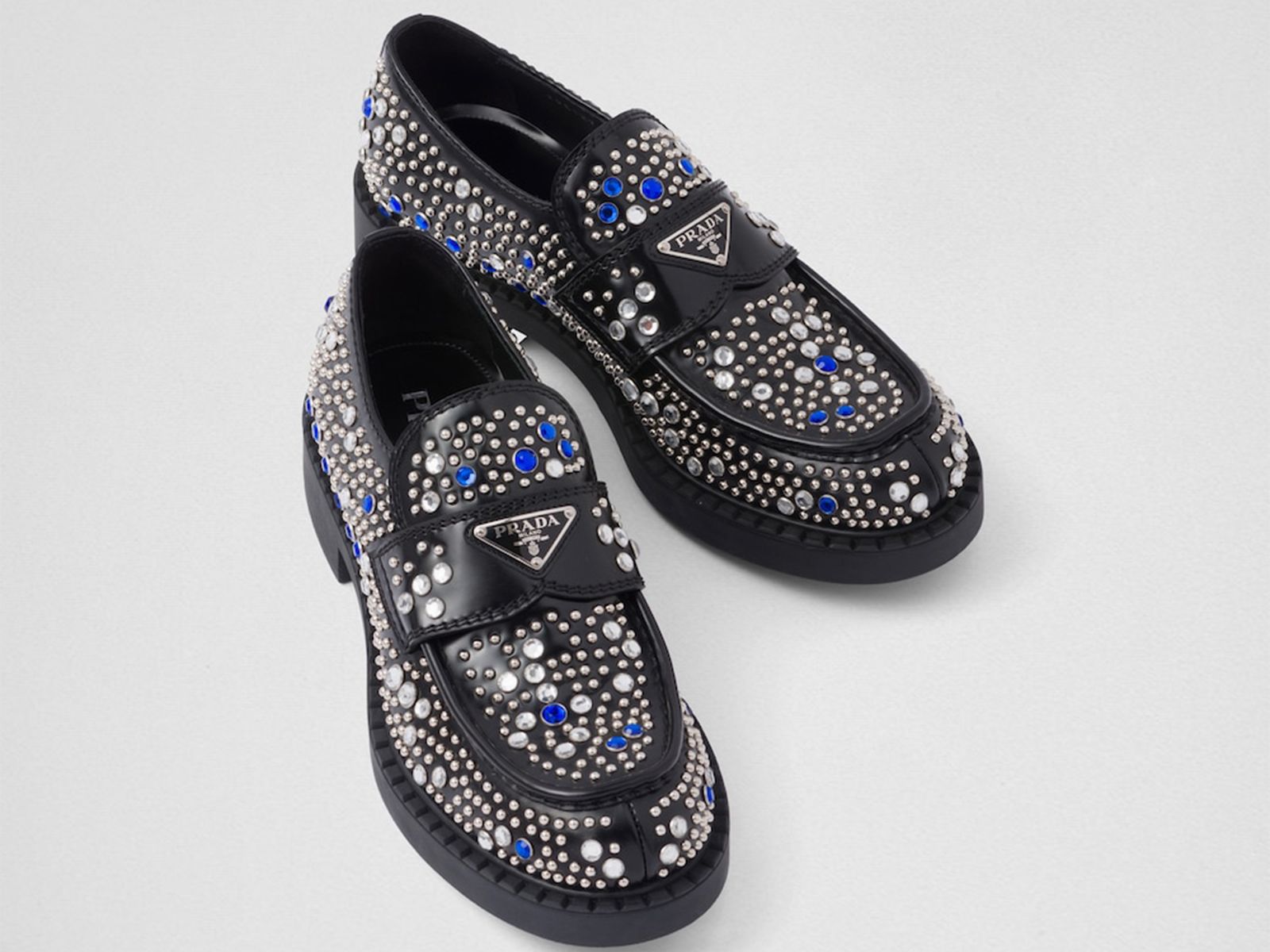 Prada’s new loafers are designed to shine