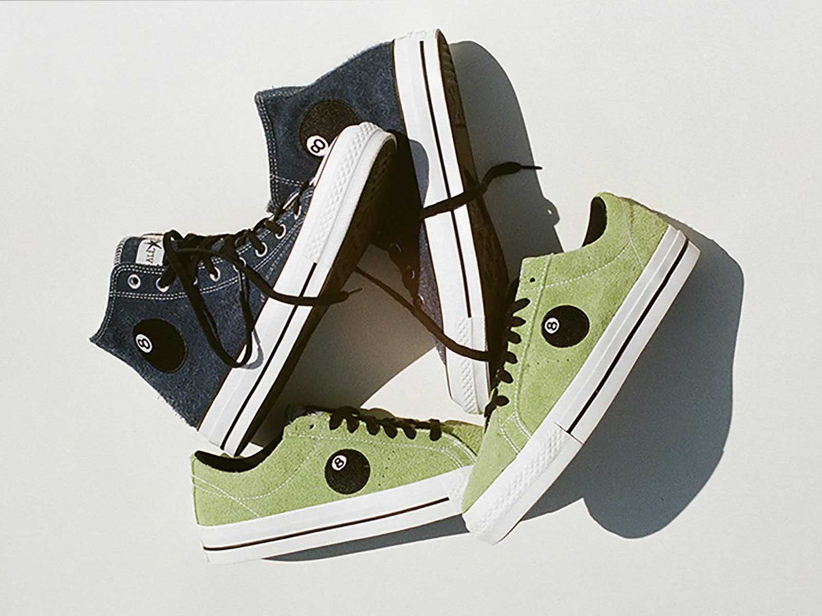 Converse brings back the iconic Stüssy billiard ball for its latest launch