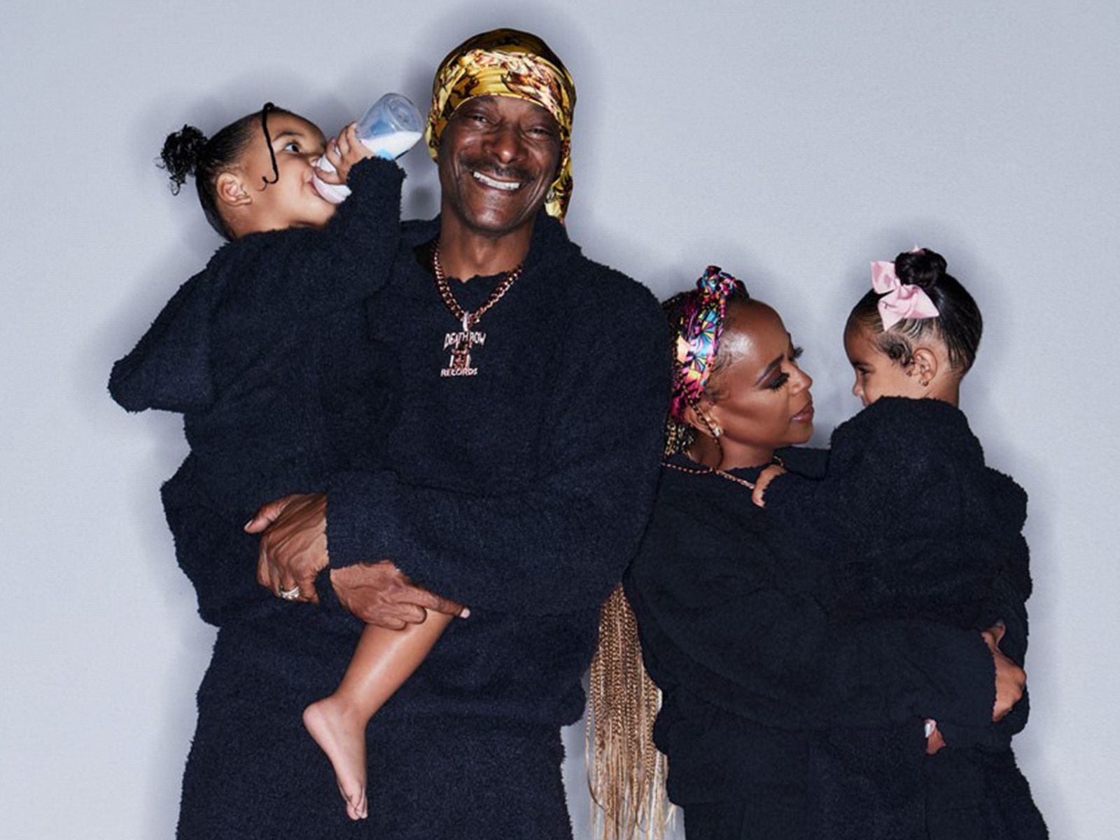 Snoop Dogg stars with his family in Skims holiday campaign