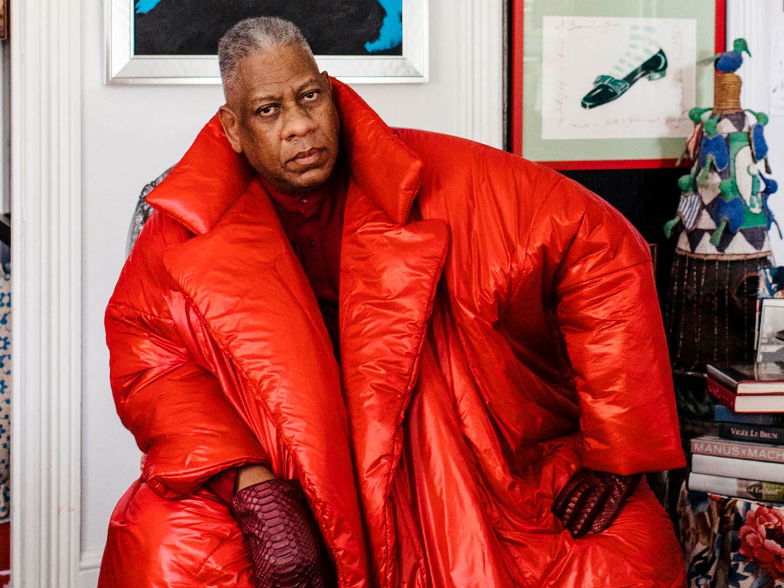 André Leon Talley’s wardrobe is now on sale