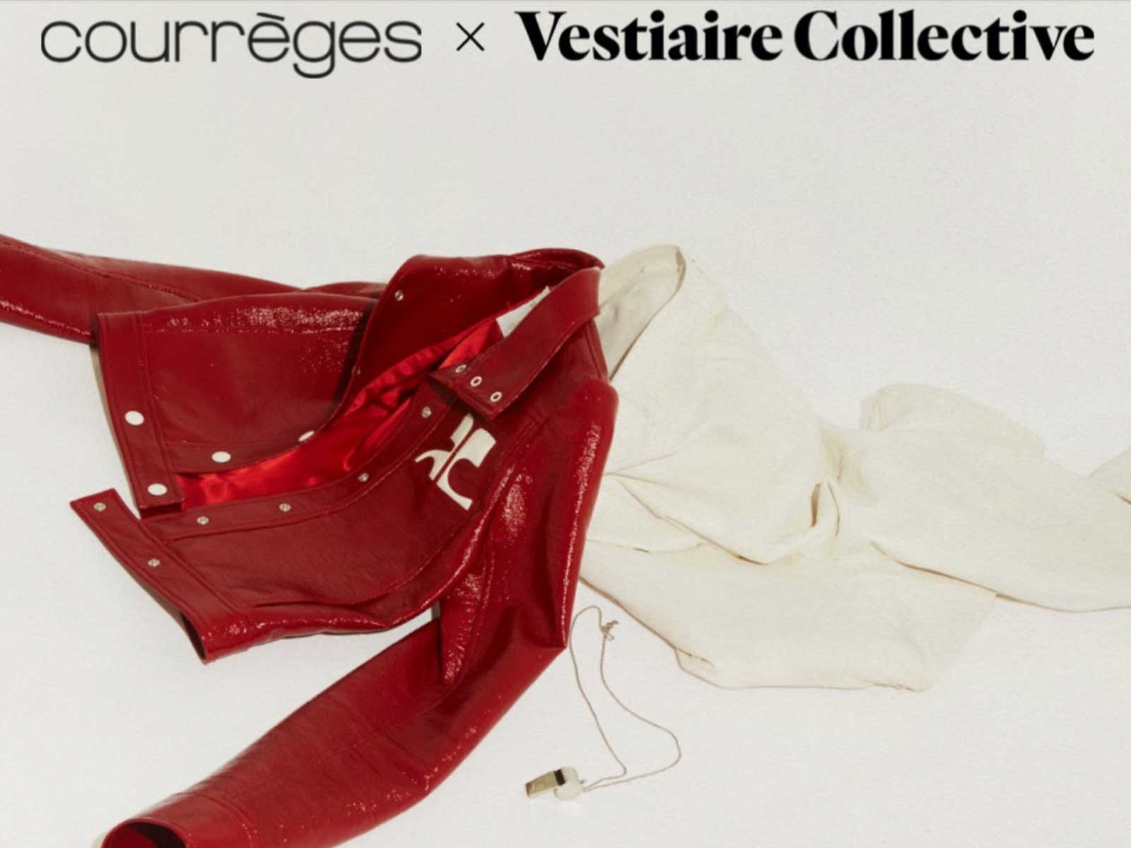 Vestiaire Collective y Courrèges se unen para encontrar las mejores piezas de segunda mano