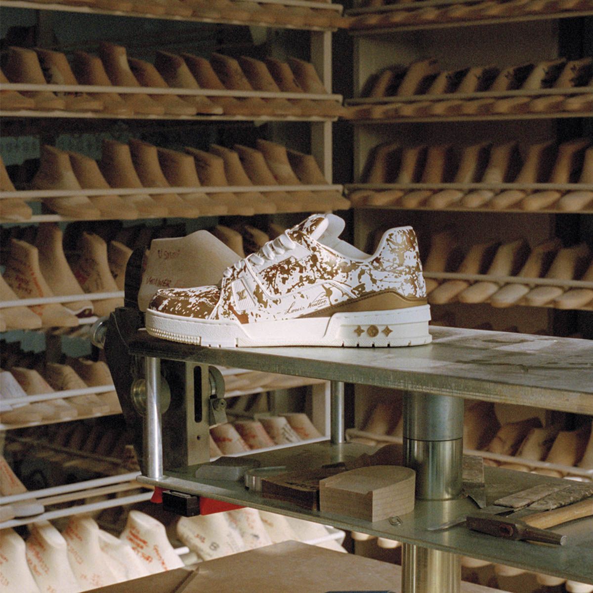Louis Vuitton Trainer fashion sneaker | 3D model