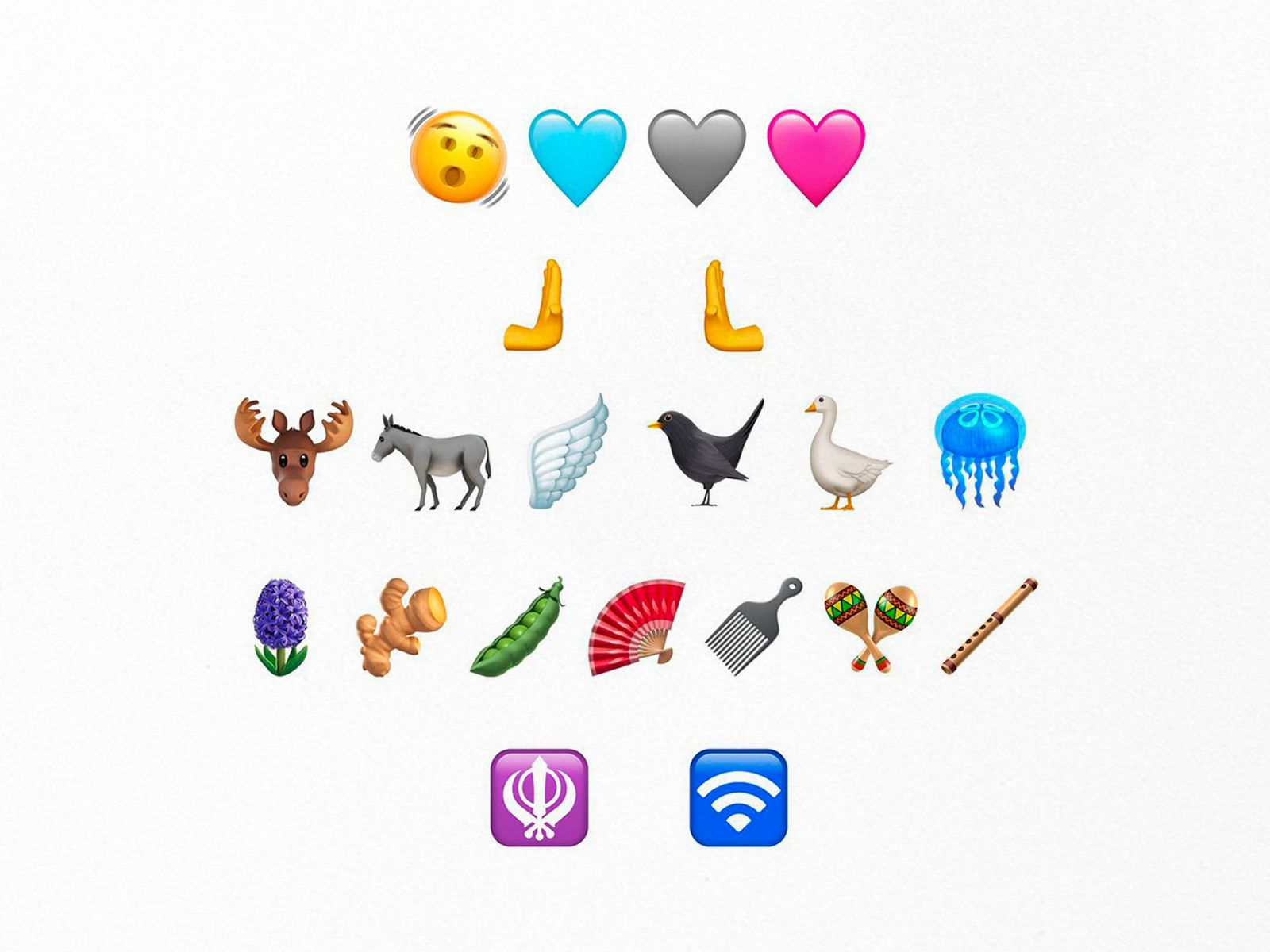 These are the new emojis that Apple will include in its next update