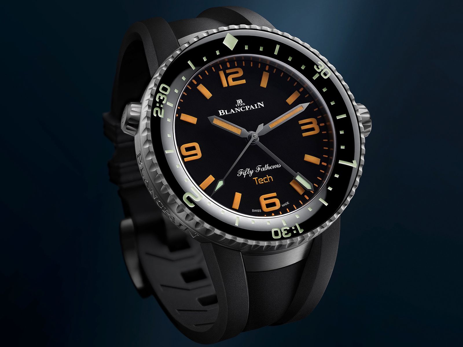 Blancpain celebrates the 70th anniversary of the Fifty Fathoms with a new model: The Tech Gombessa