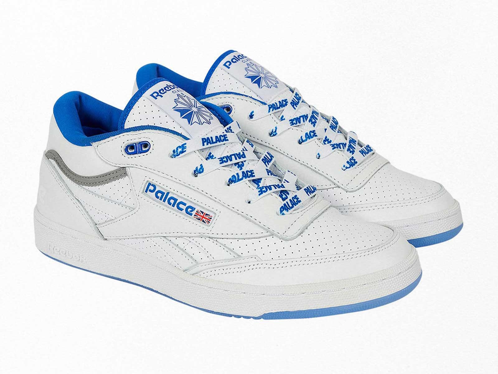 Palace and Reebok team up to elevate Club C II Mid Revenge silhouette