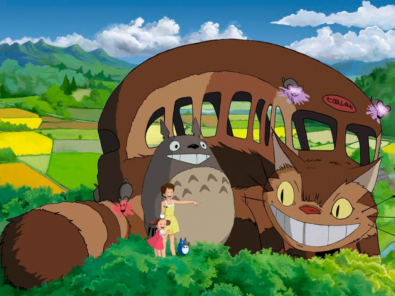 El Ghibli Park y Toyota quieren hacer realidad el Catbus de ‘Mi vecino Totoro’