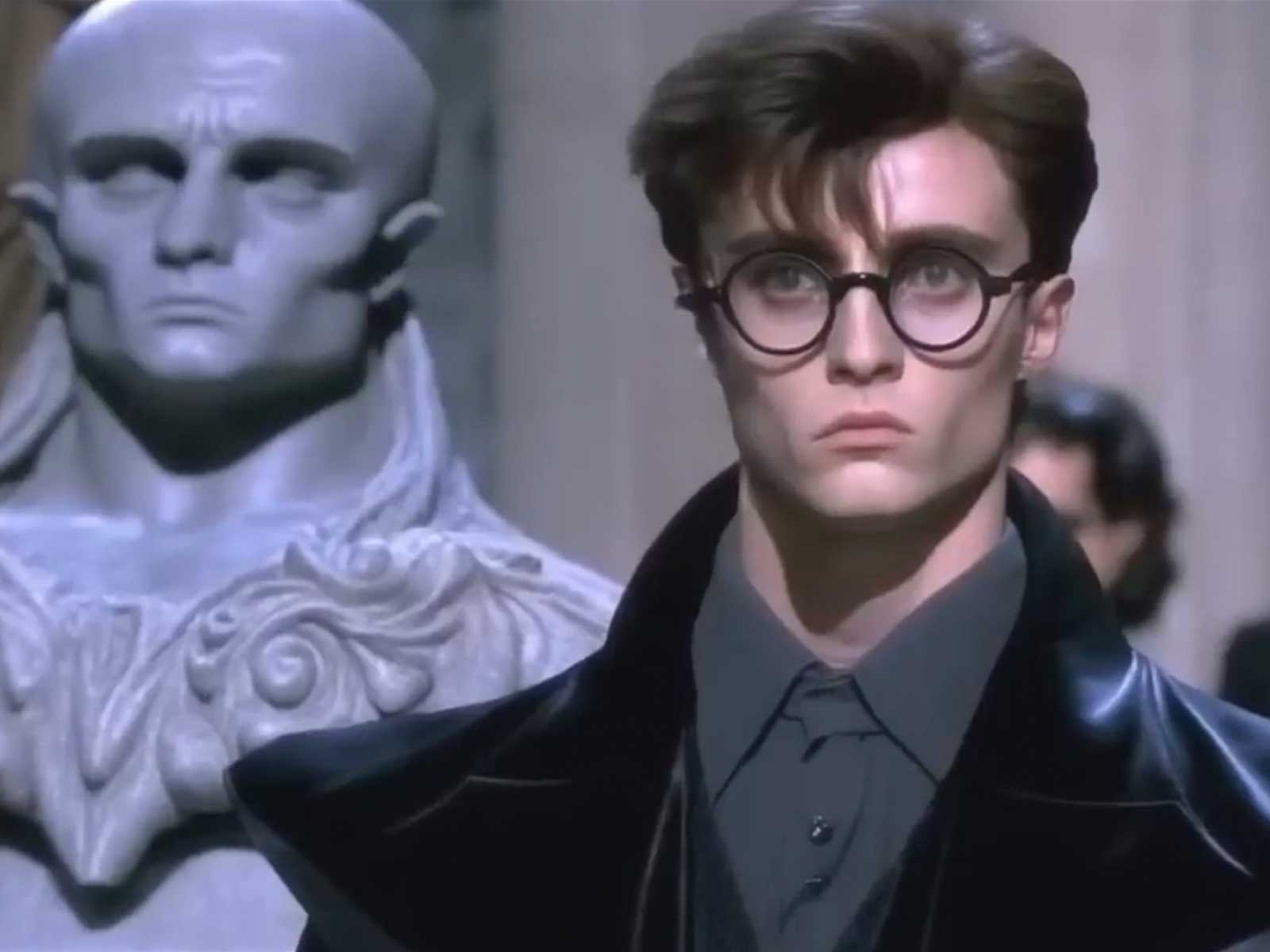 El vídeo del reparto de Harry Potter vestido de Balenciaga hecho con IA