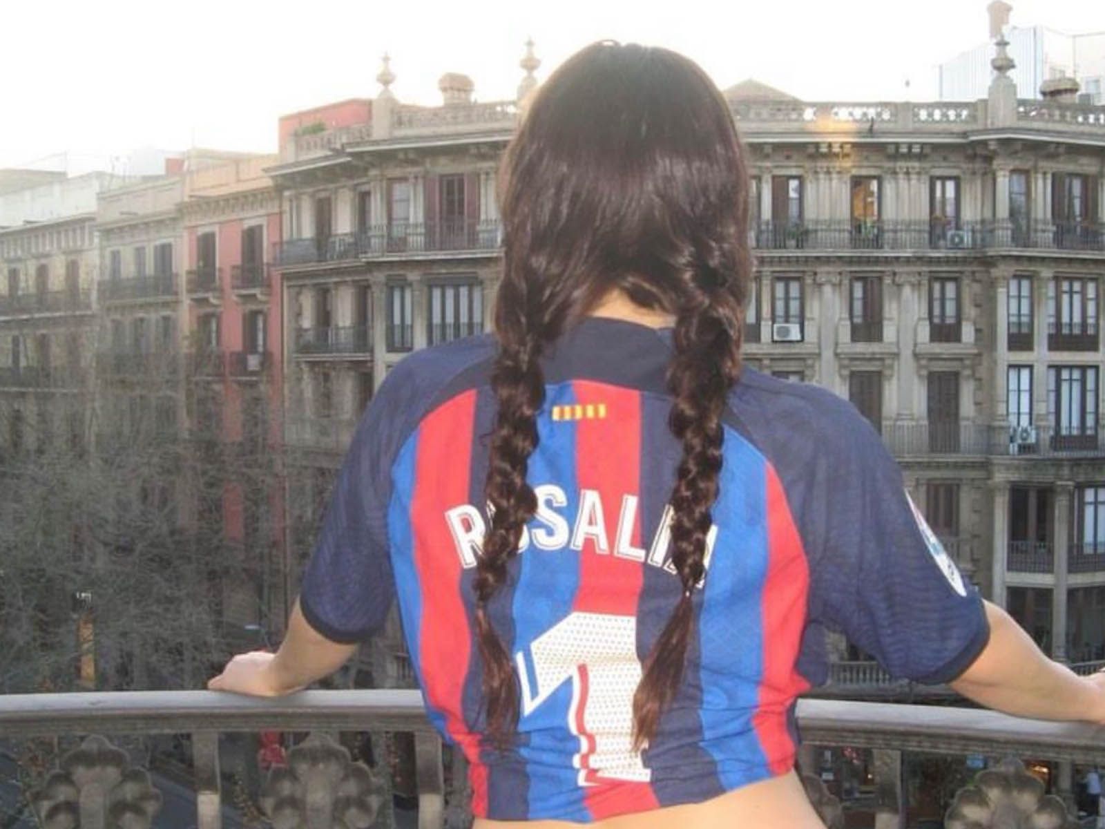 FC Barcelona ROSALÍA Match Kit Clasico Jersey