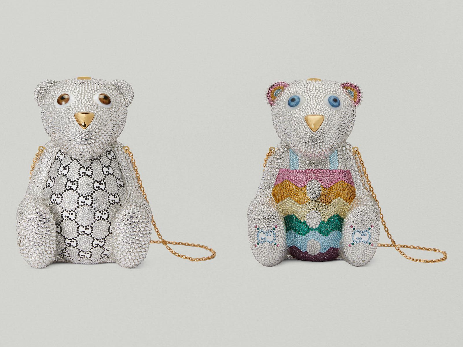 Gucci Drops $43K USD Teddy Bear Crystal Bags