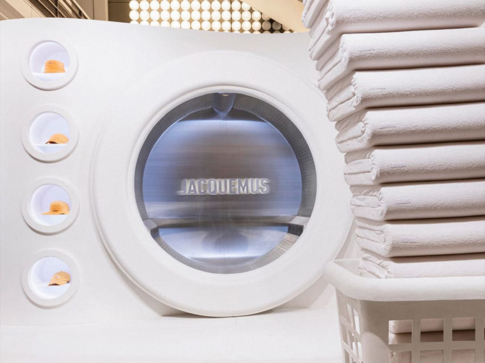 This is the new Jacquemus pop-up in Paris