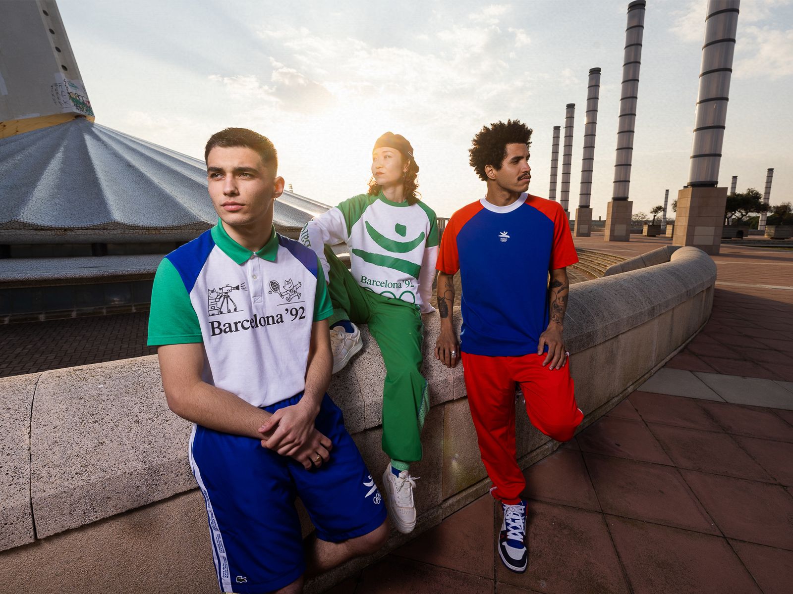Lacoste pays tribute to the 1992 Barcelona Olympics with its ‘Olympic Heritage’ collection