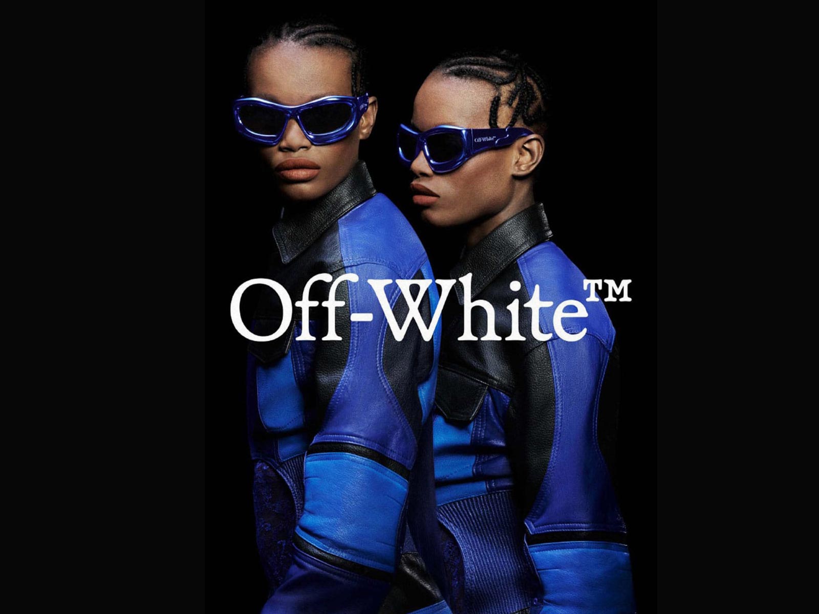 Cobalt blue takes over Off-White’s SS23 campaign