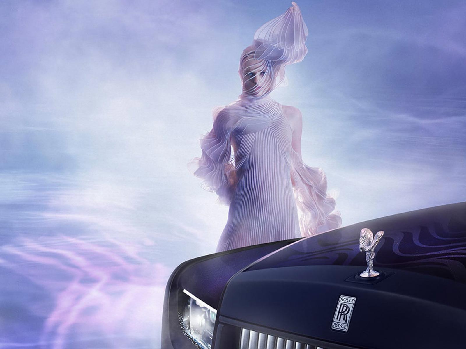 Rolls-Royce se une a Iris Van Herpen para diseñar el exclusivo Phantom Syntopia