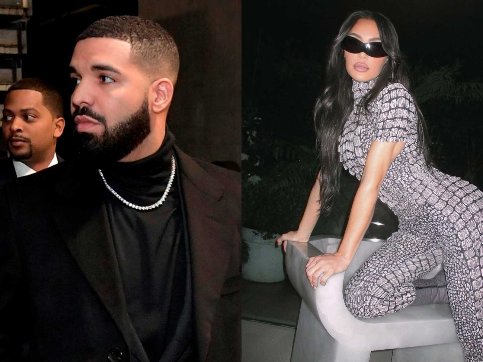 Drake adelanta su nuevo tema con un sample de Kim Kardashian