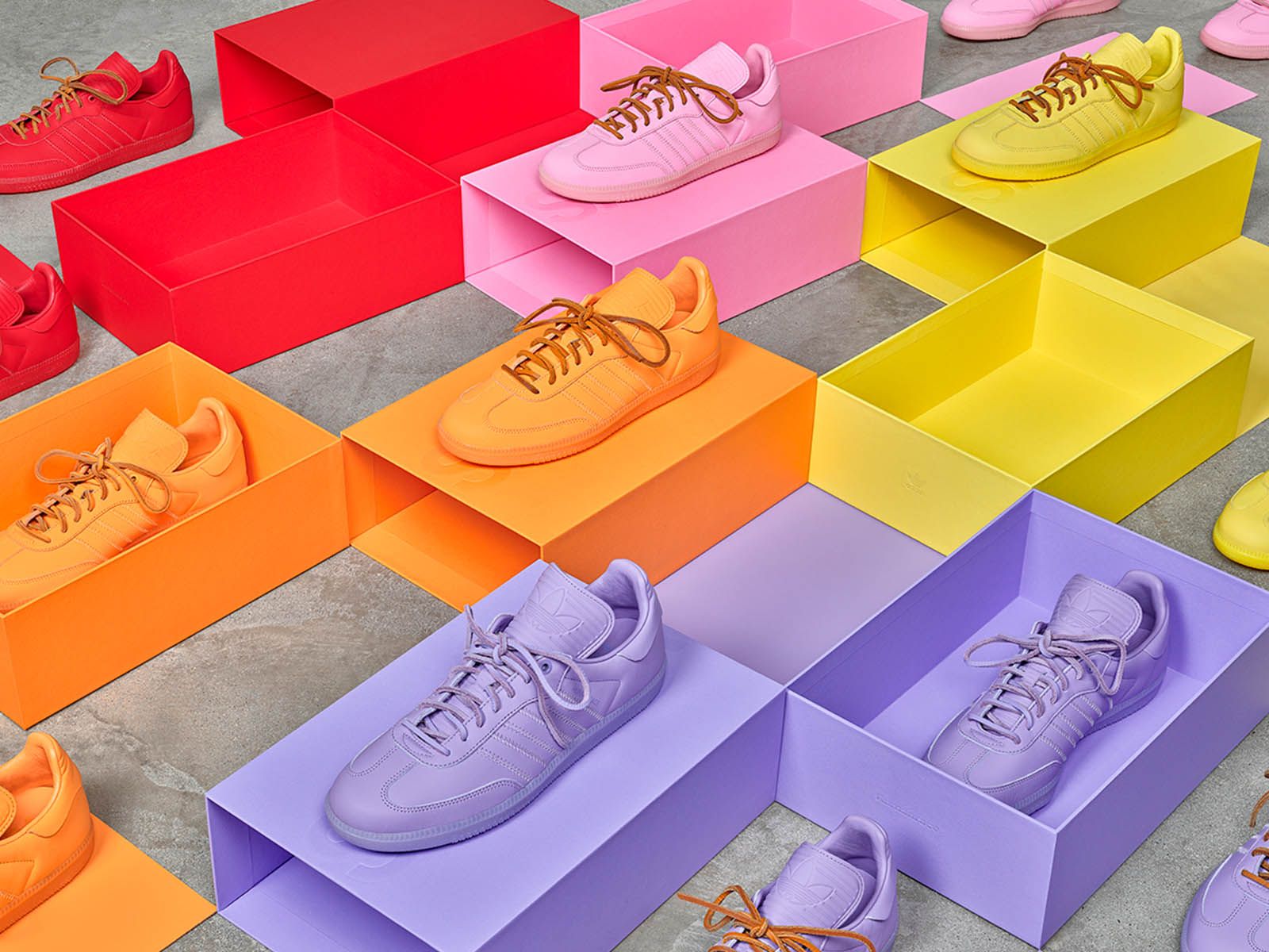 Pharrell Williams y adidas Originals lanzan «Humanrace Samba Colors»