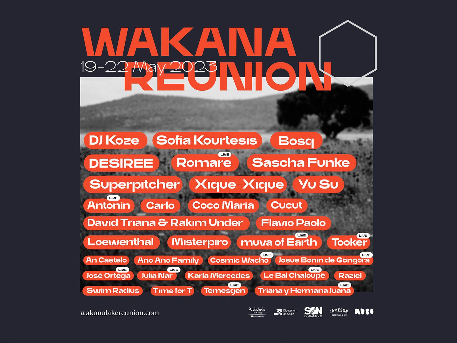 Wakana Reunion: this is the definitive line-up for its fourth edition