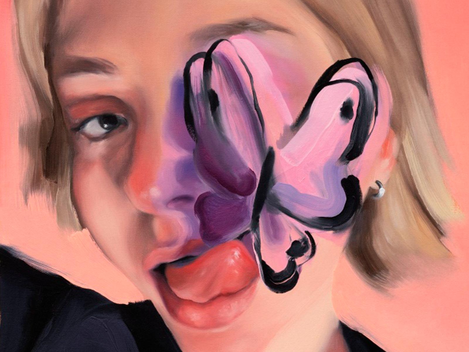Dentro del universo figurativo y sensual de Amanda Wall