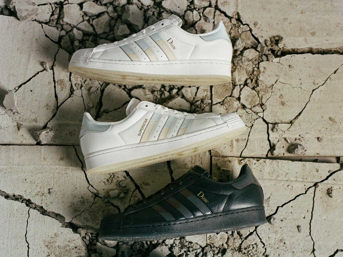 All about the latest adidas Skateboarding and Dime footwear and apparel collection