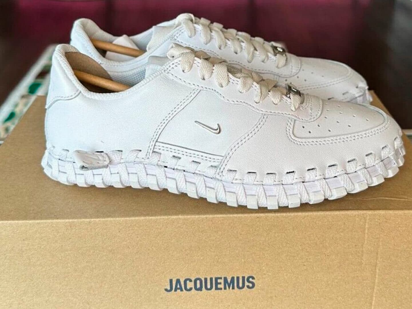 First images of the Jacquemus x Nike J Force 1